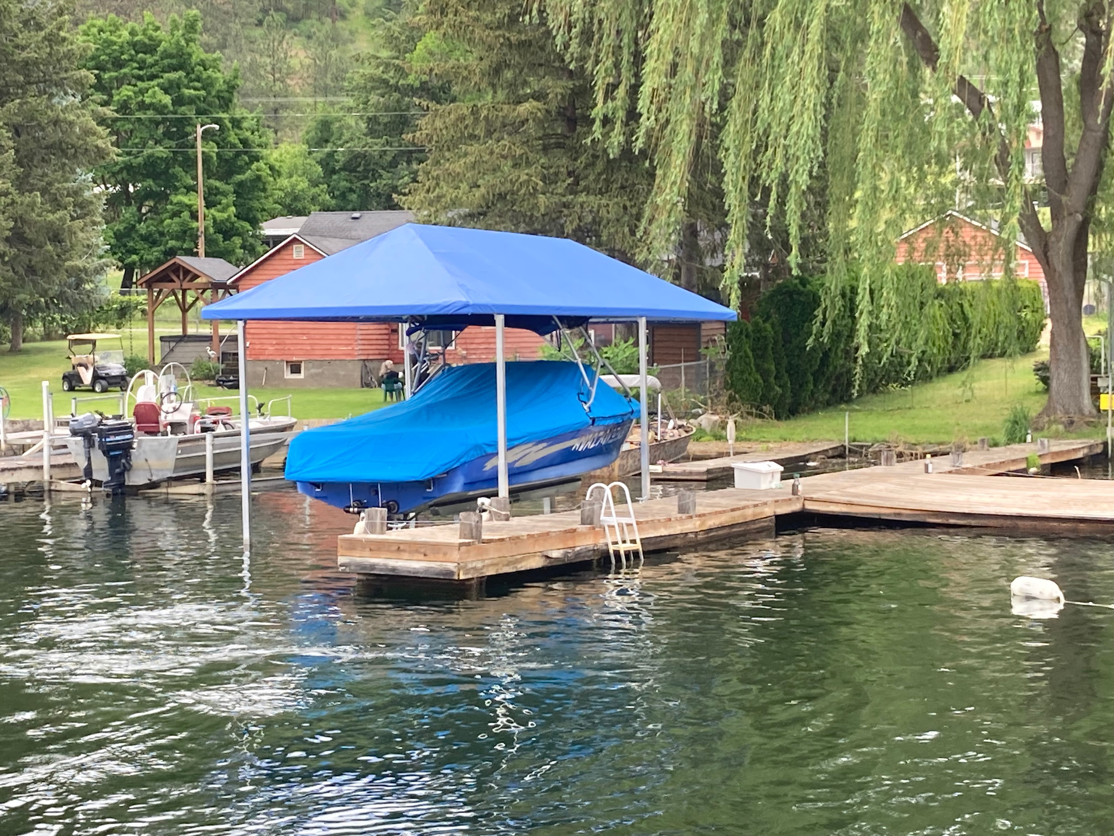Boat lift installation project photo 4