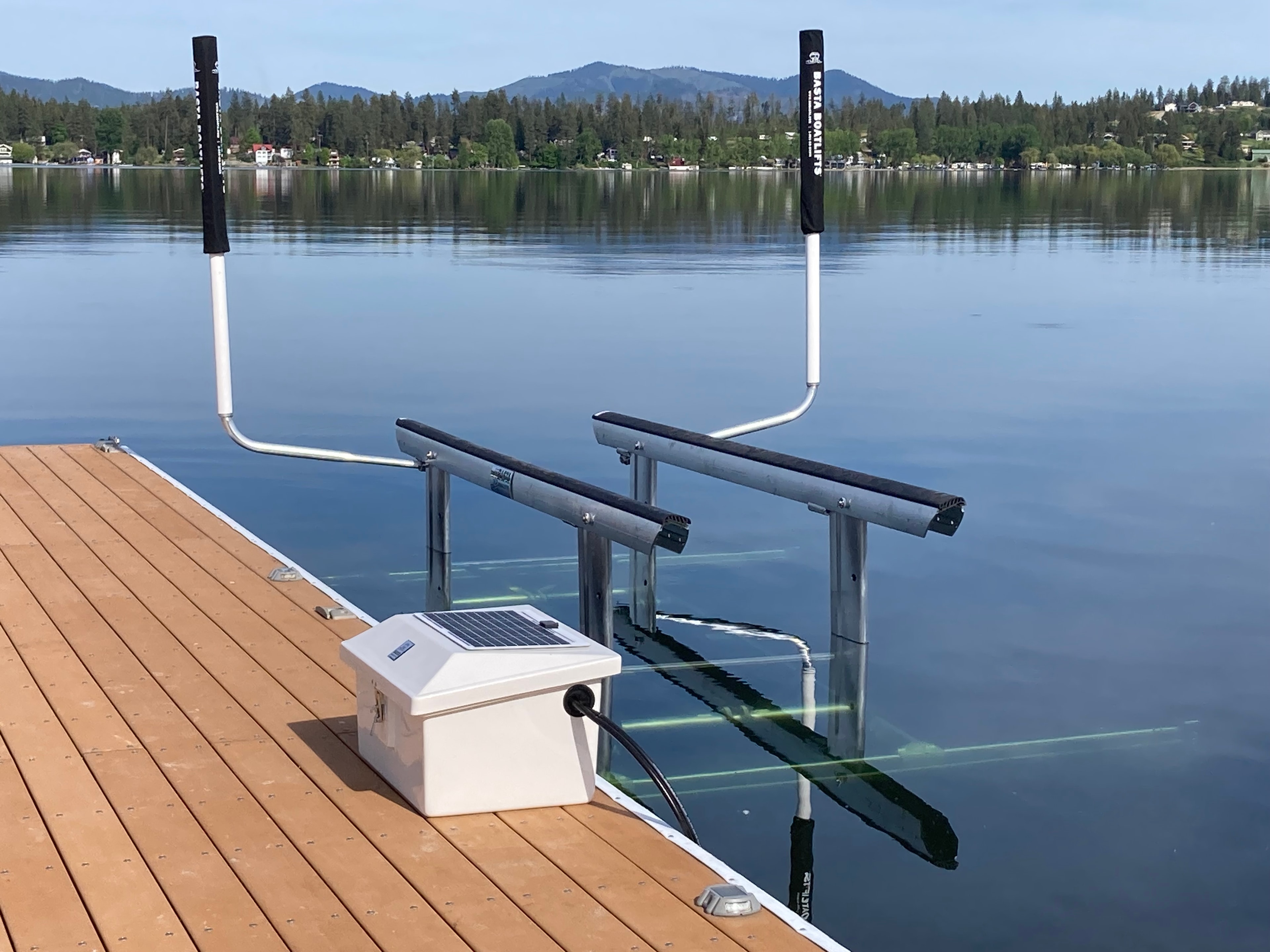 Boat lift installation project photo 5
